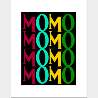 Funny Momo Posters and Art